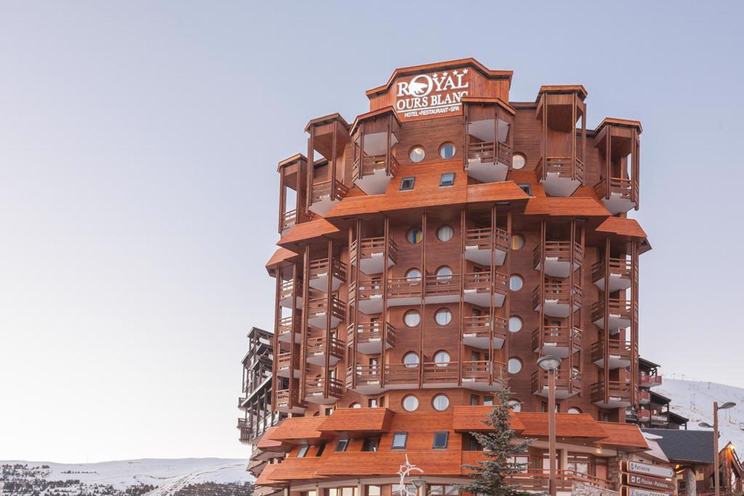 Royal Ours Blanc Boutique Hotel & Spa Alpe d'Huez Esterno foto