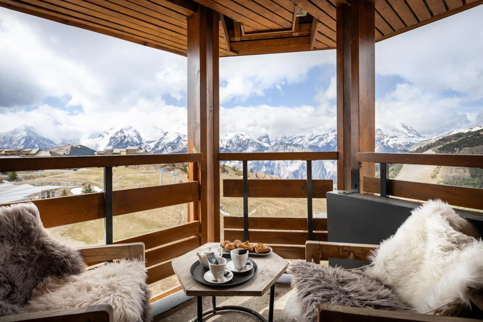 Royal Ours Blanc Boutique Hotel & Spa Alpe d'Huez Esterno foto