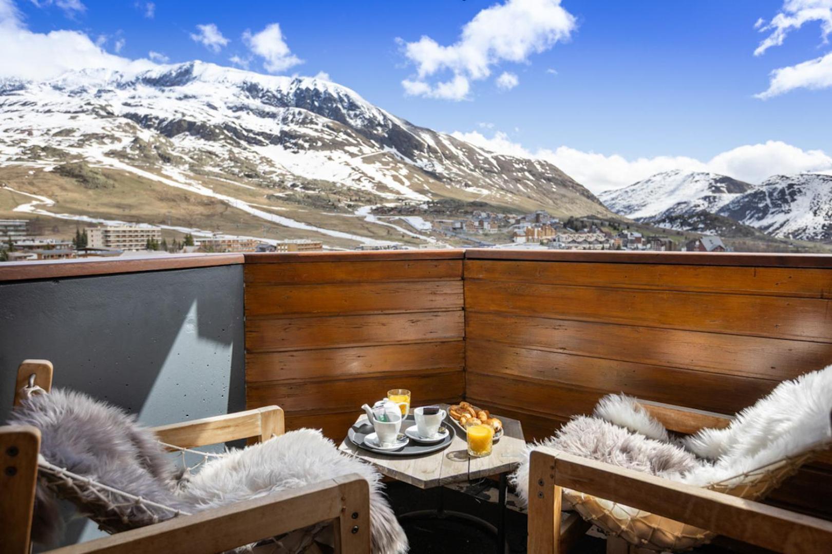 Royal Ours Blanc Boutique Hotel & Spa Alpe d'Huez Esterno foto