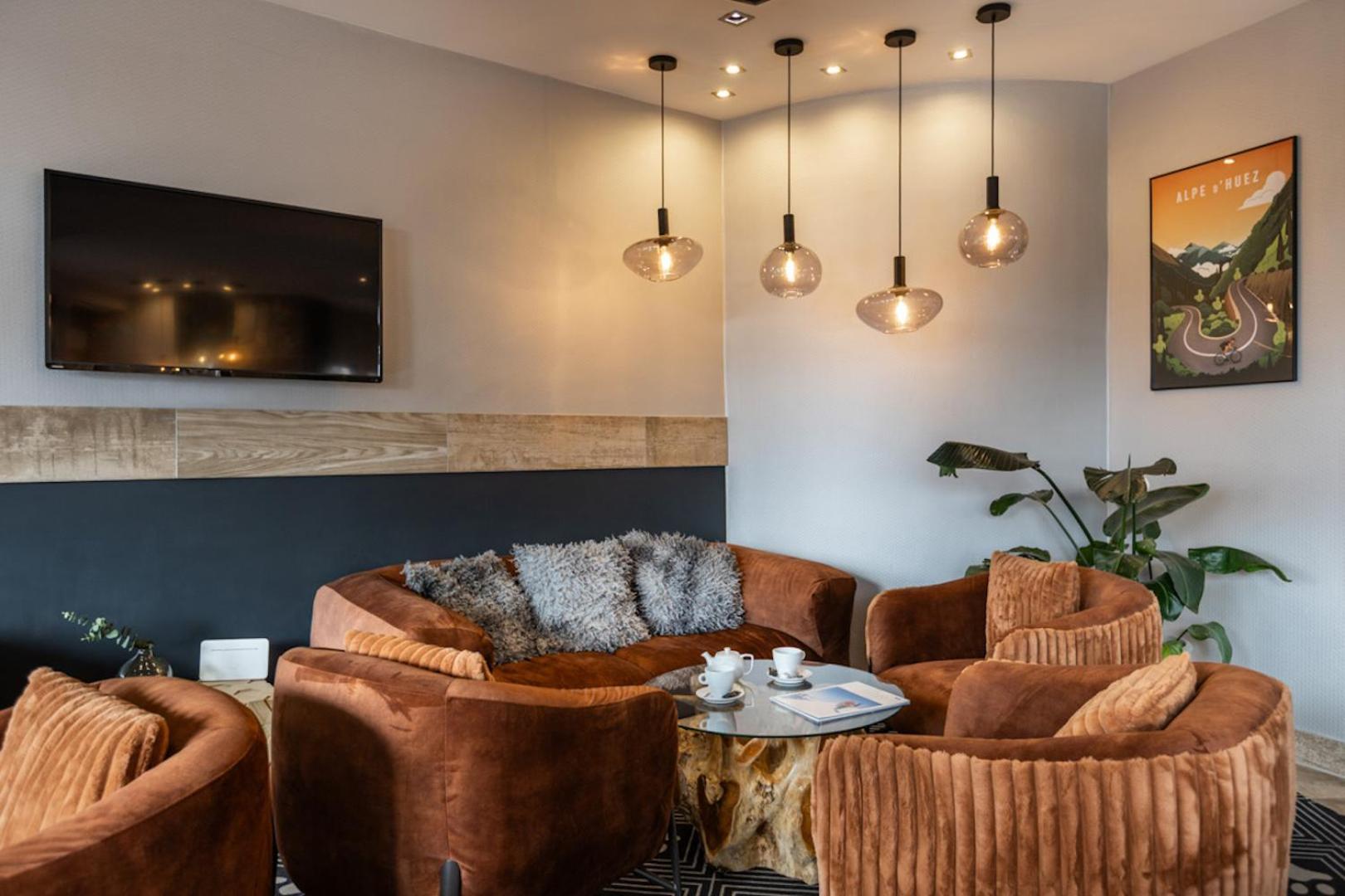 Royal Ours Blanc Boutique Hotel & Spa Alpe d'Huez Esterno foto